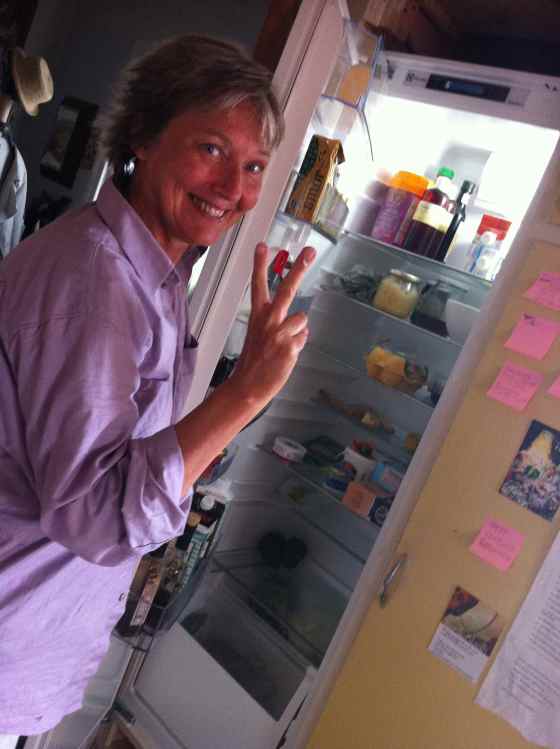 Ganga och kylskåpet