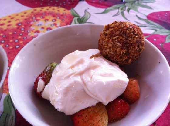 rosenboll o jordgubbar