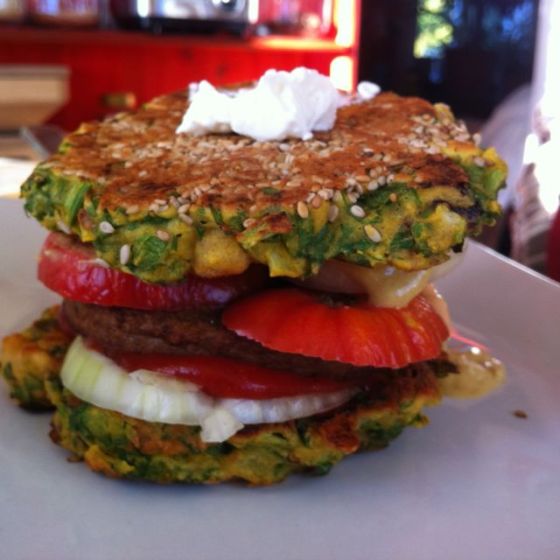 mumsig  veg hamburgare