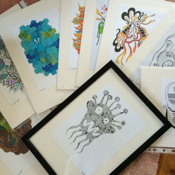 Tuschbilder, Siri Haavimb