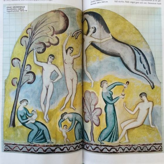 Grunewalds förslag till vigselrummet.