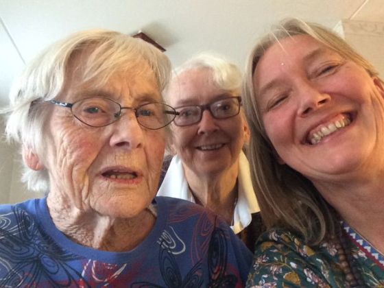 Alice, roseMarie och Ganga