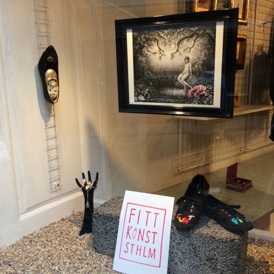 Skytfönstret, fittkonst