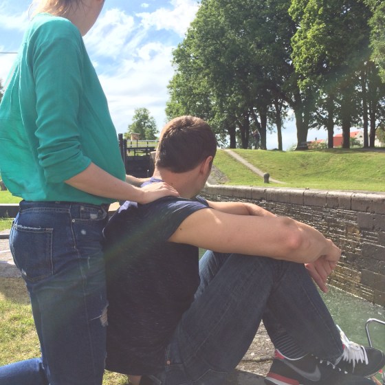 Ella och ekin vid Berga