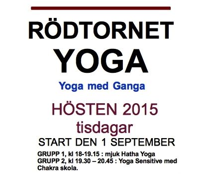 yoga- tider