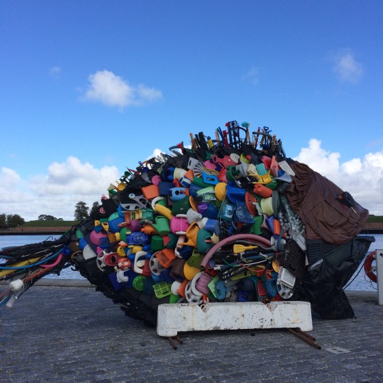 Fiskskulptur, Helsingör