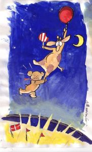 Danmark, ballongen stiger, Noha