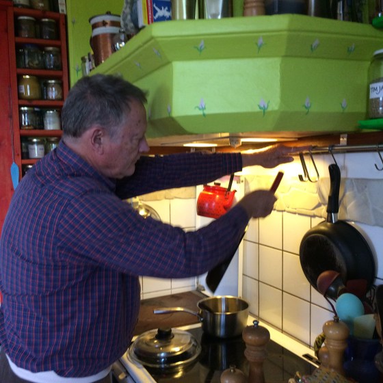 Turik, grytor, spisen