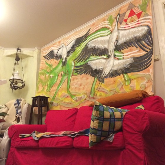 Ur-Mu, Grottmålning/ bonad, av Rurik Bladh