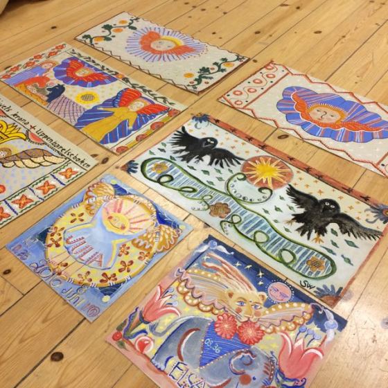 bonader, hela gruppen