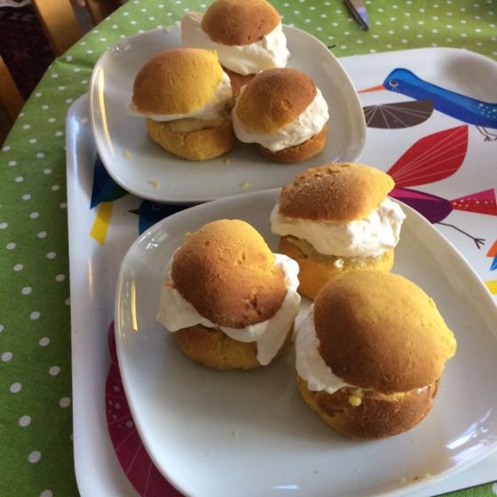 små saffrans semlor