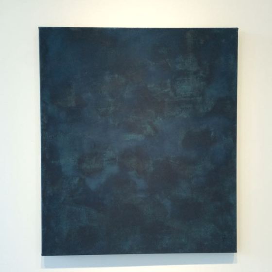 Clorella-alger som färg. bild av Ilija Wyller