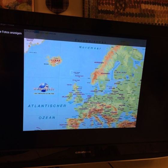 Europakarta, healing