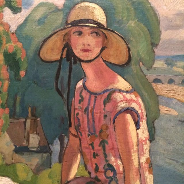 Gerda Wegener ( målat av Einar Wegener)