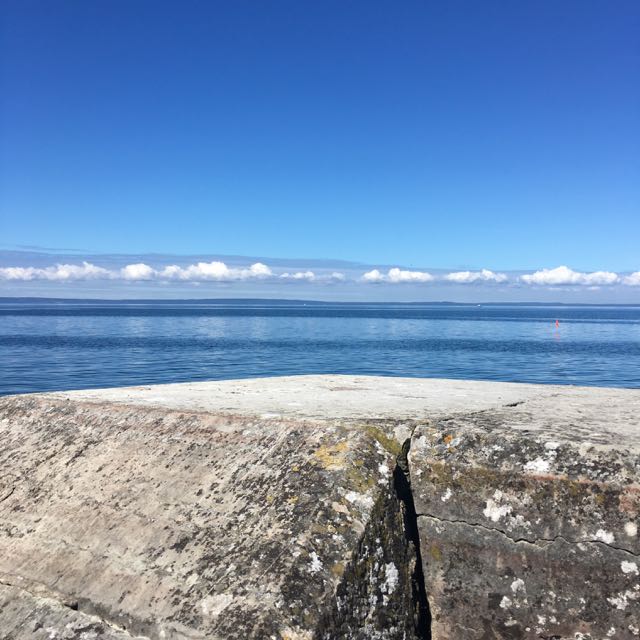 Vättern, från borghamn