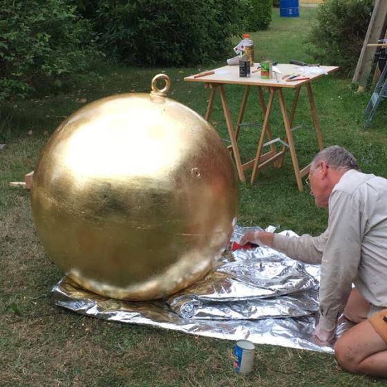 Lackering av förgyllningen