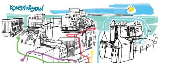 konst på Stan, bild från kulturhotellet