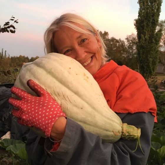 Ganga och Blue Hubbard