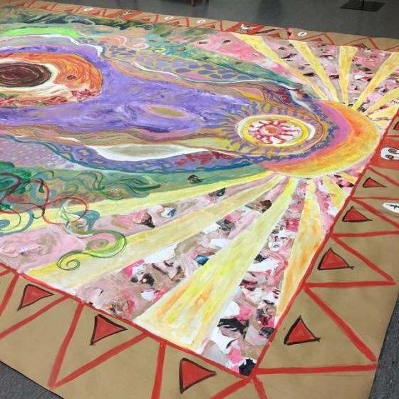 över delen av Megamuttan