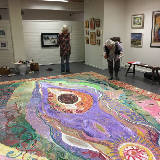 sista penseldragen på stormuttan, Kerstin och Vivian