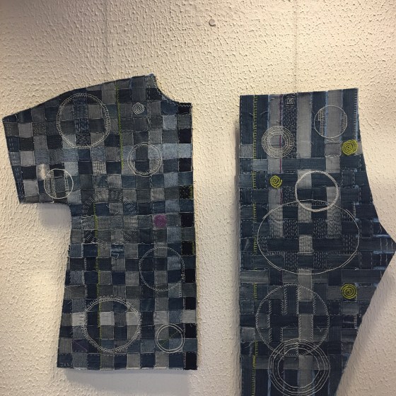 Textil bild av Jane Solberg