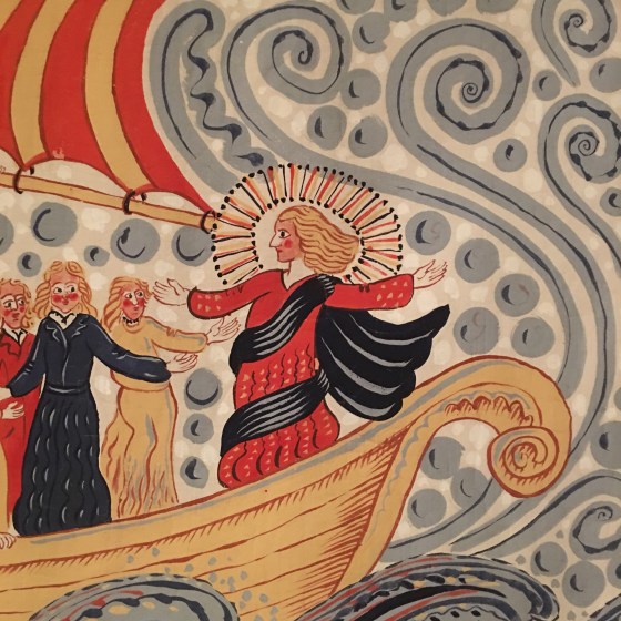 Detalj bonad av Rurik Bladh