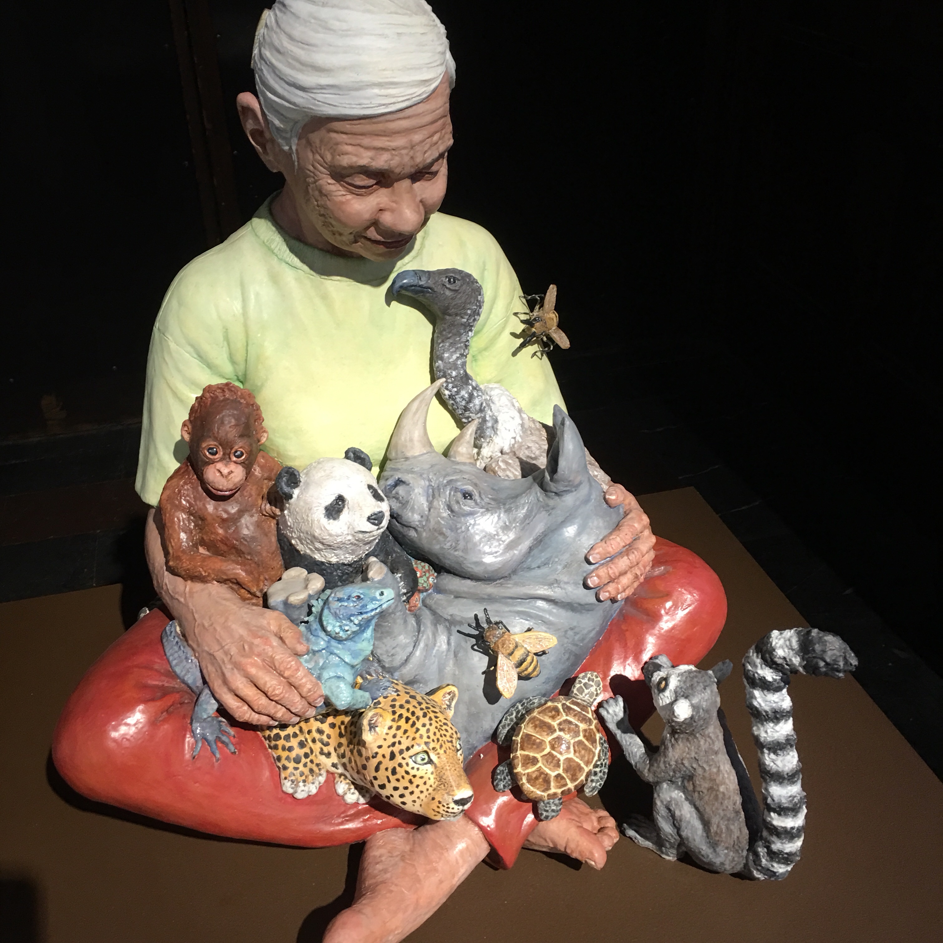 Kerstin räddar alla djuren