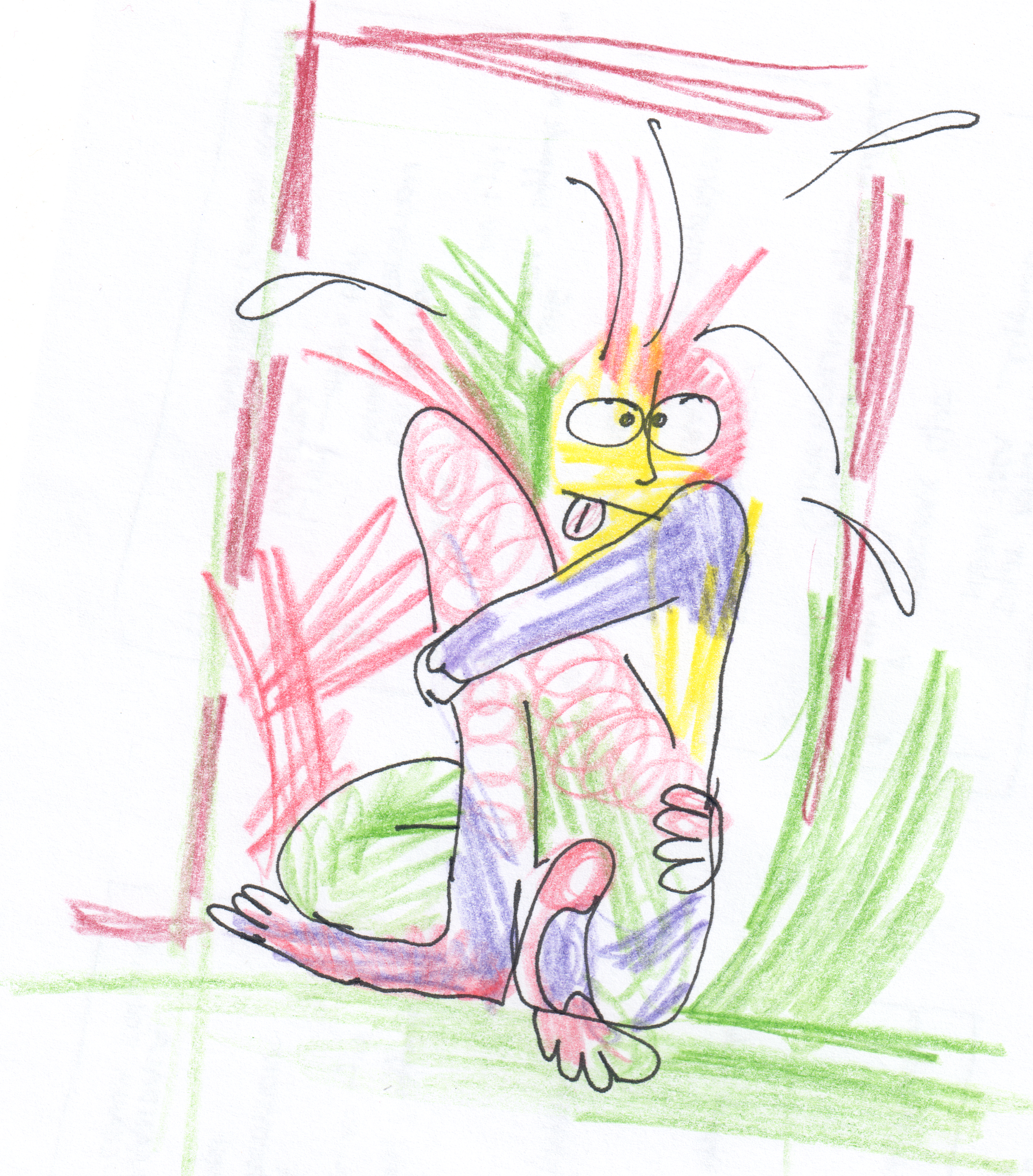 "yoga pose", by Ganga