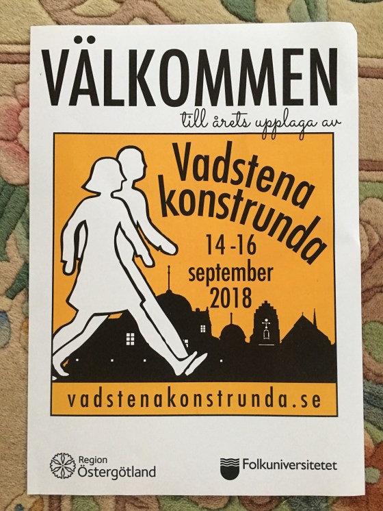 Konstrunda i Vadstena 2018