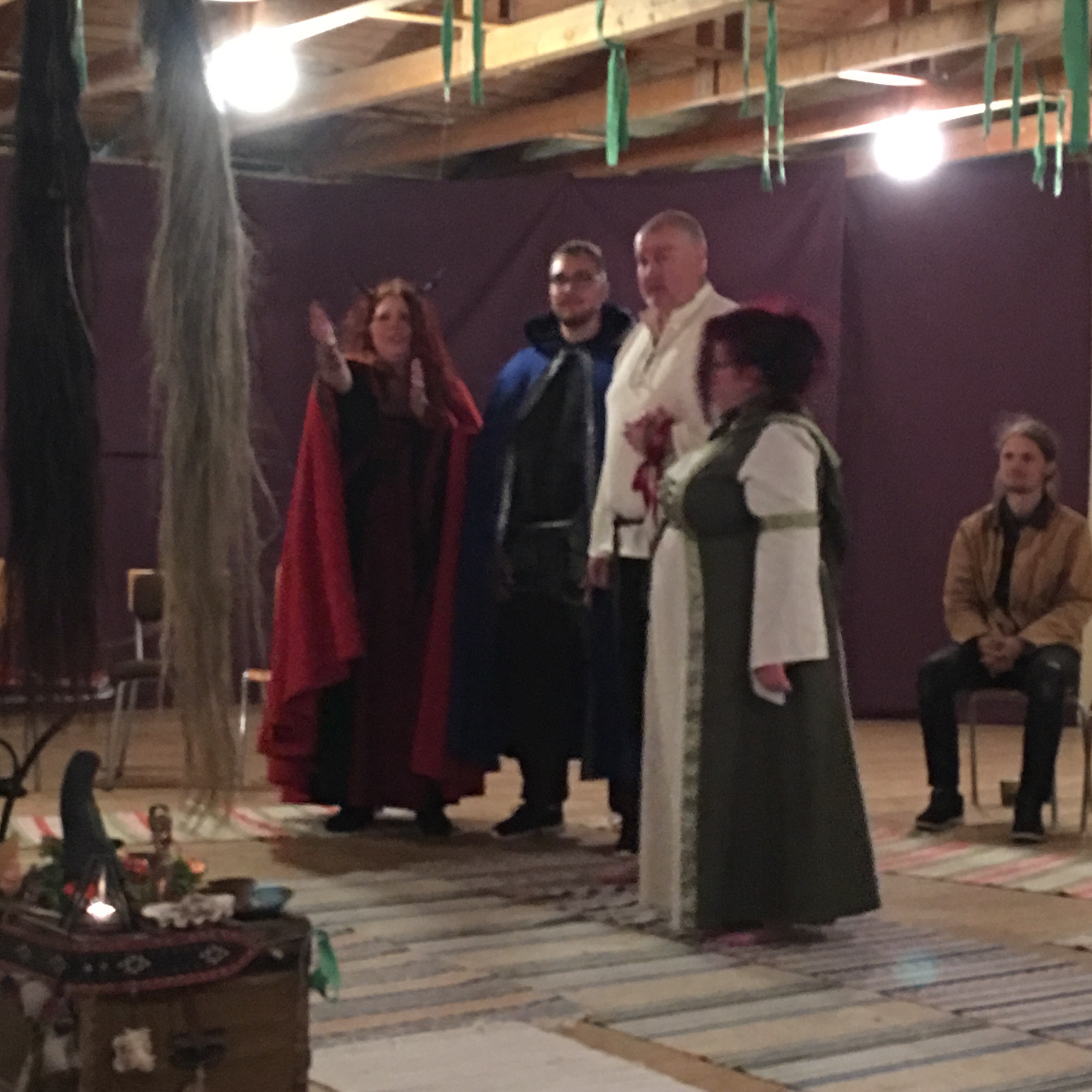 Handfästelse ceremoni