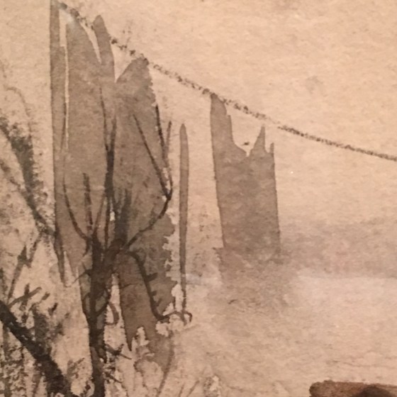 Skirt, akvarell, Zorn