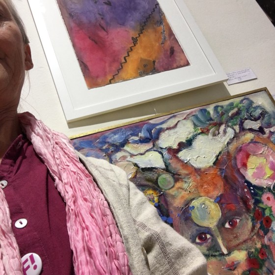 Ganga, målning, Jordemor