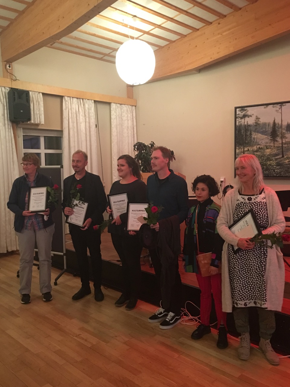 De sex stipendiaterna, 2018, Löfska