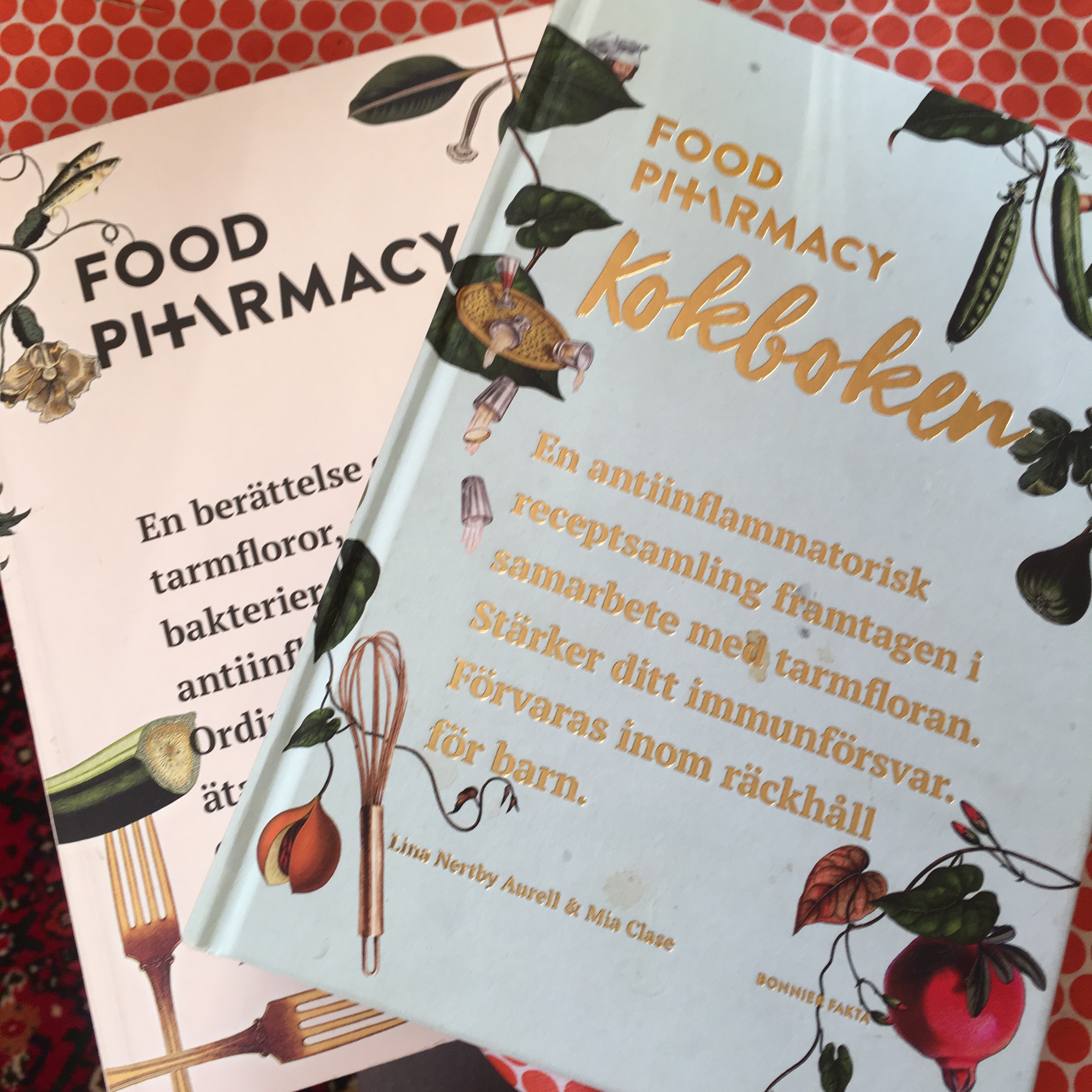 Böcker, foodfarmacy