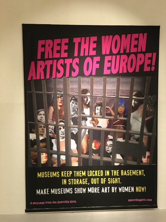 Affisch, kvinnlig konst