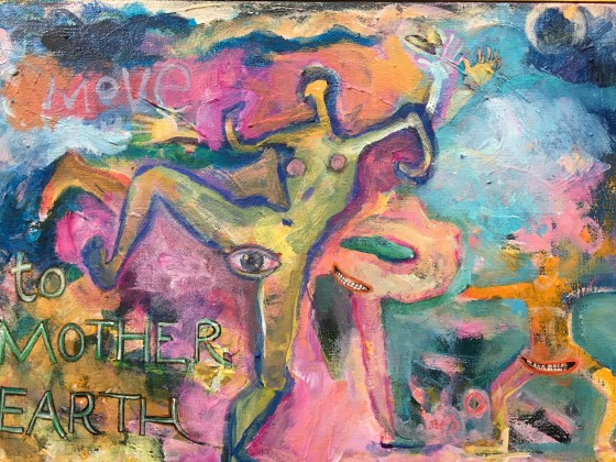 Nice to Mother earth by Ganga