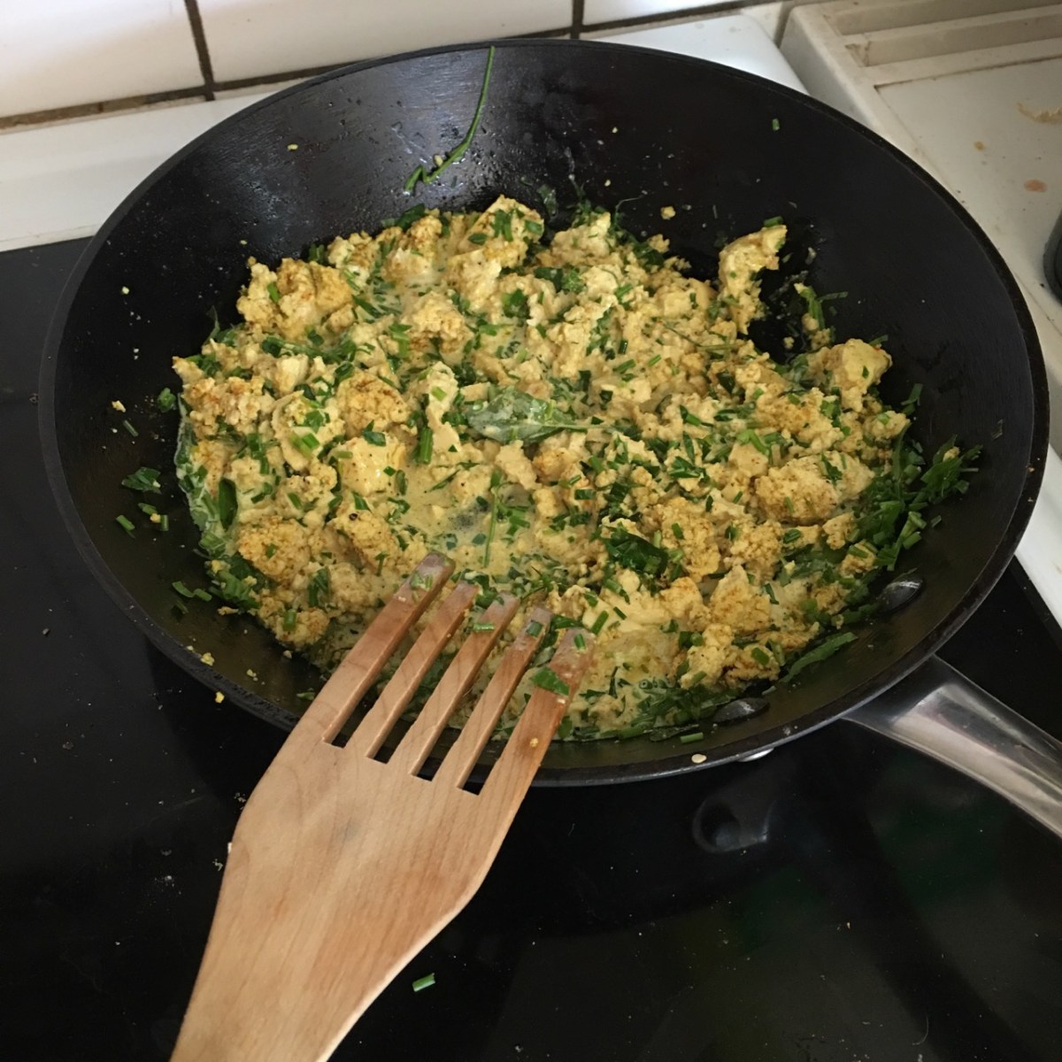 scrambled tofu