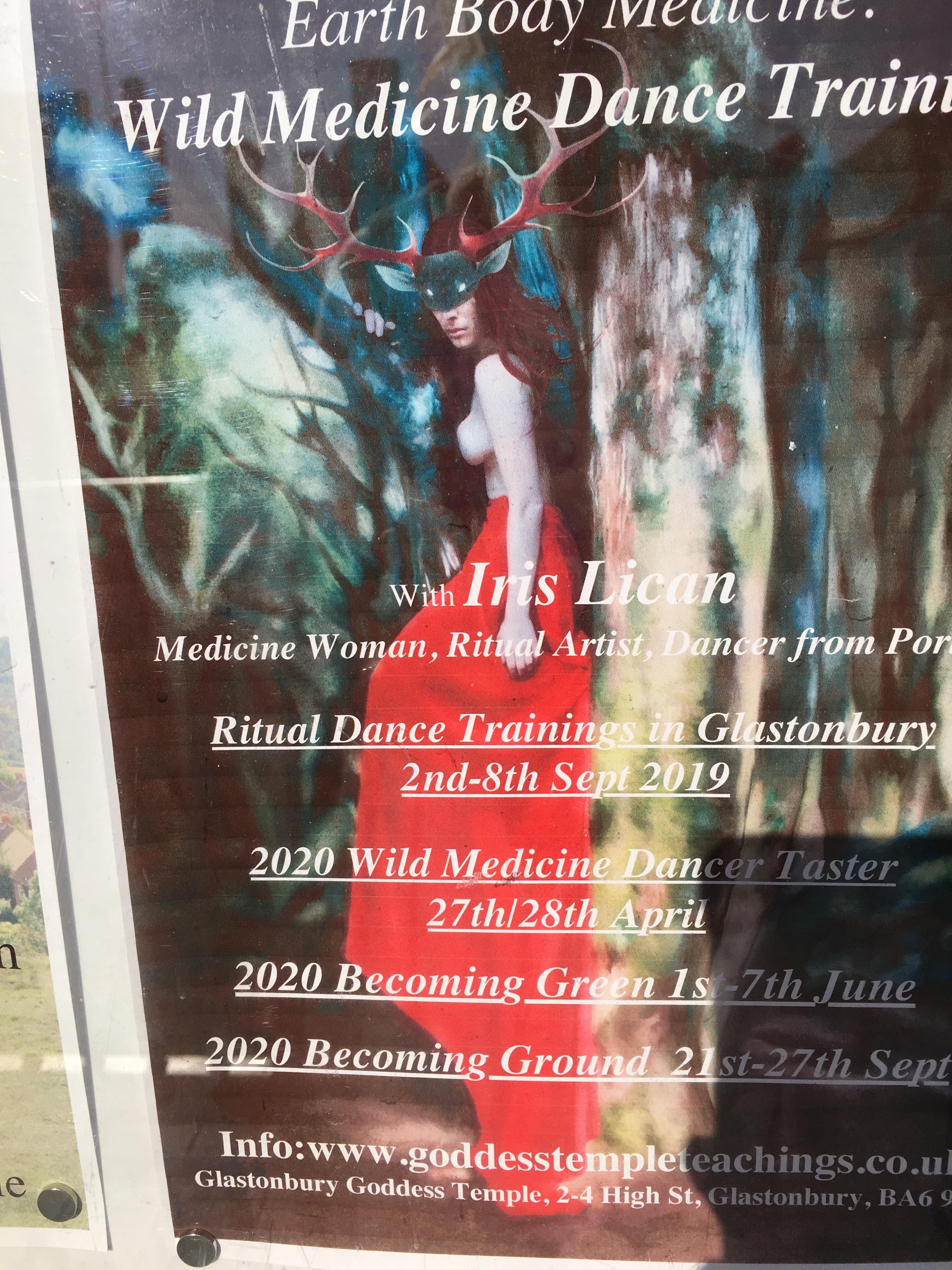 Affisch, ritual dance