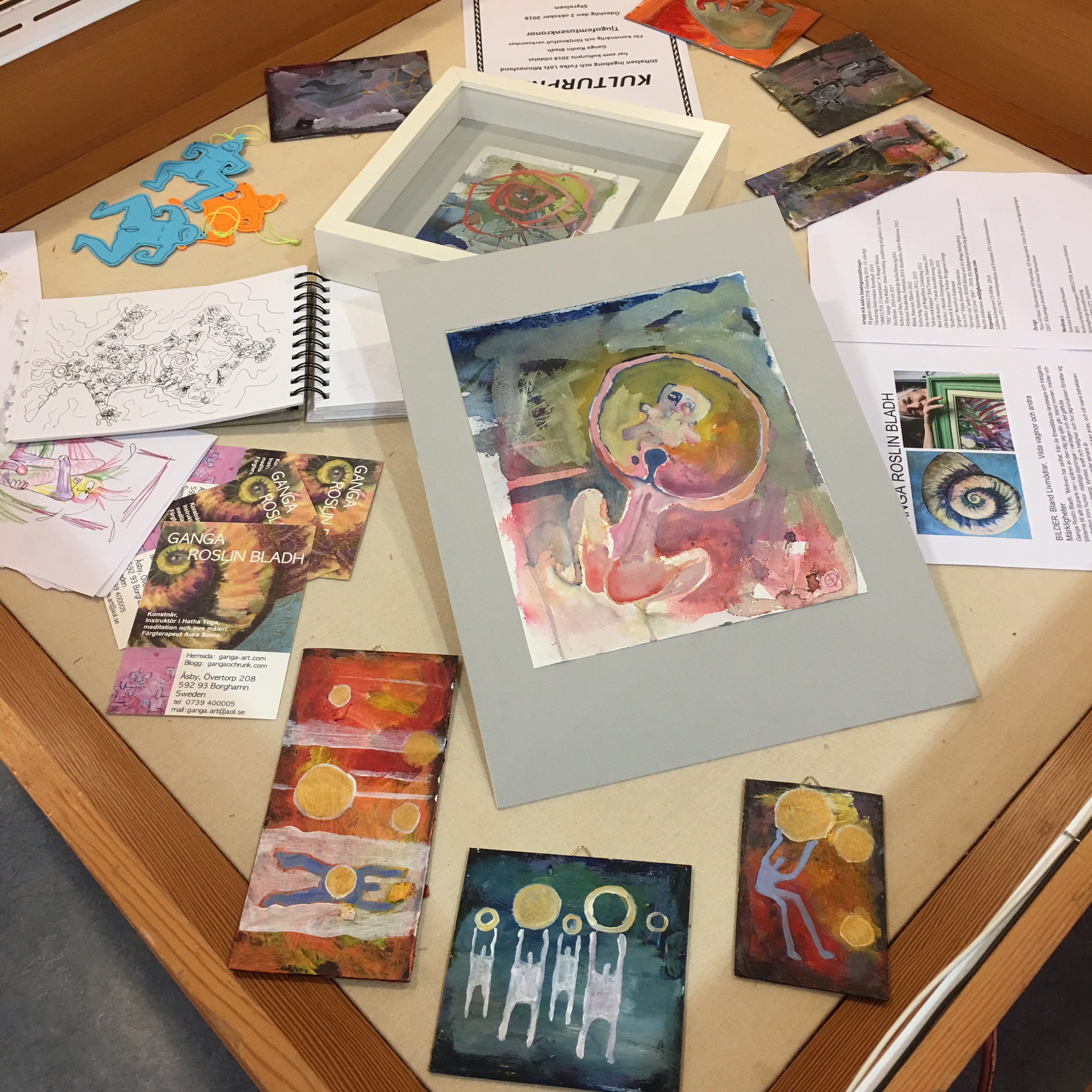 Små bilder av Ganga