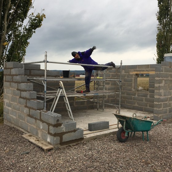 Rurik på murarställning