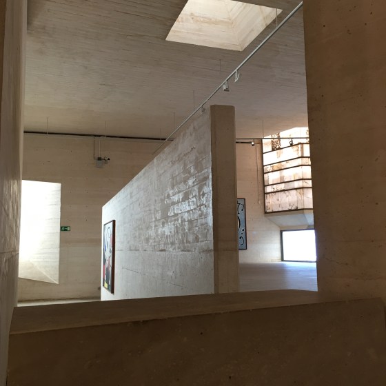 Fundation Joan Miro, interiör