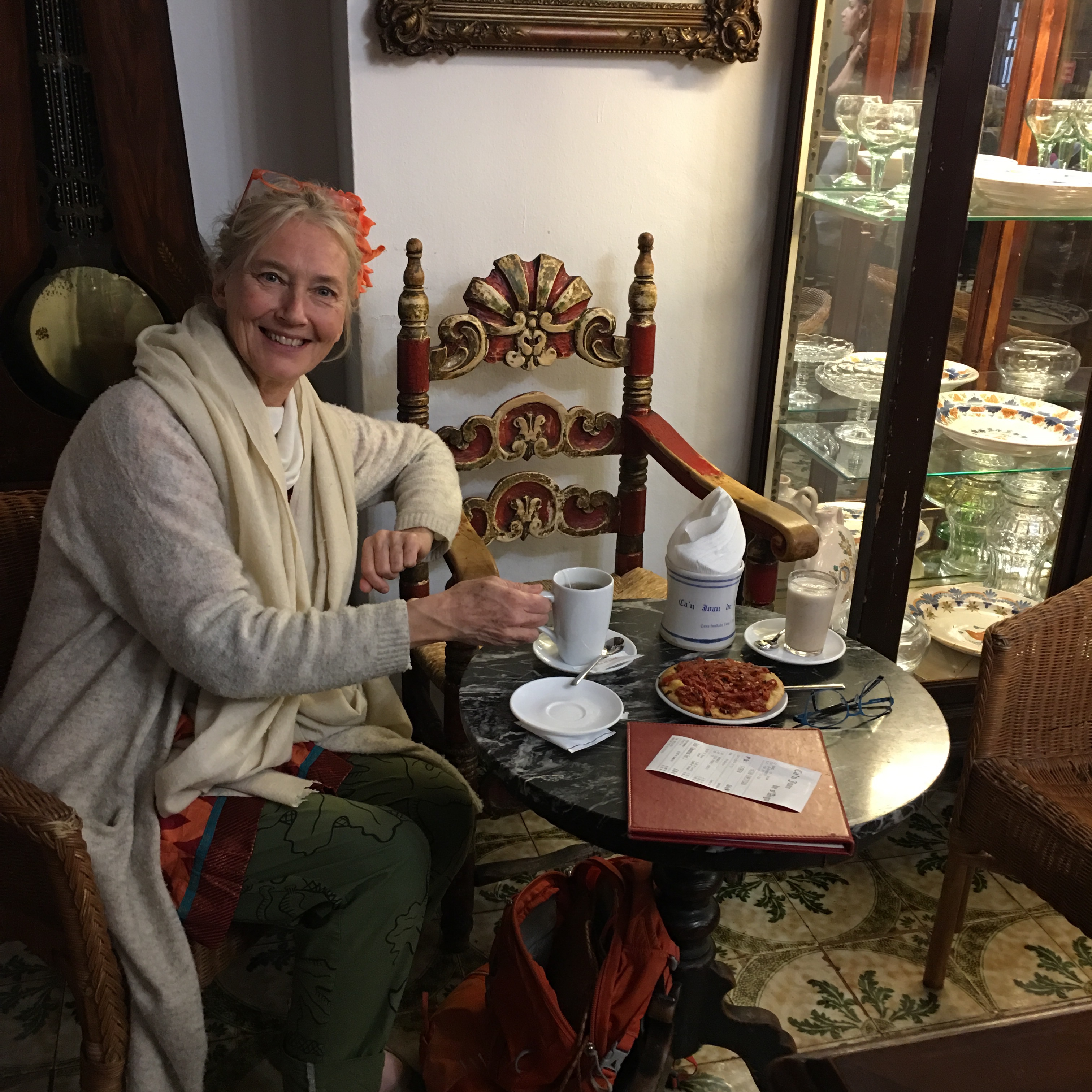 Ganga, fika, Palma