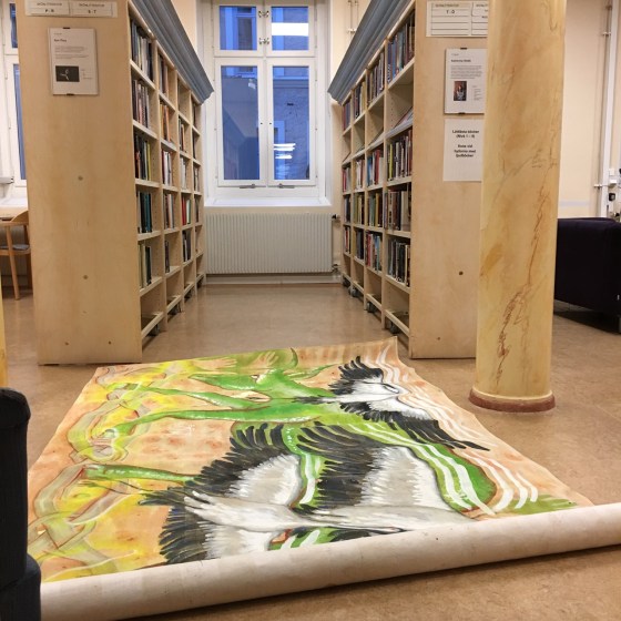 bonad rullas ut, Grottmålning av Rurik