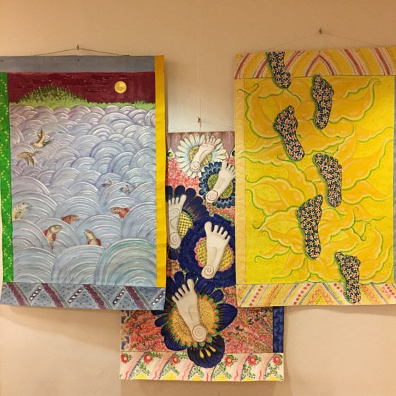 bonader: Vättern, Fötter m blommor, Fötter m änglar