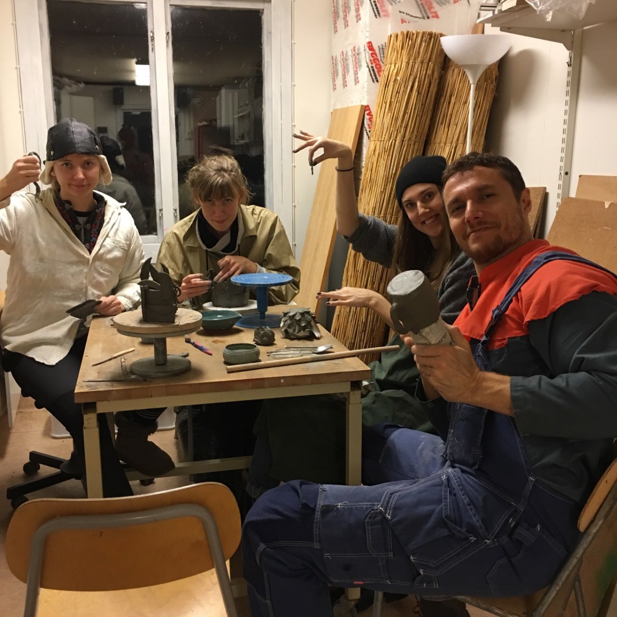 Jul i keramikverkstan