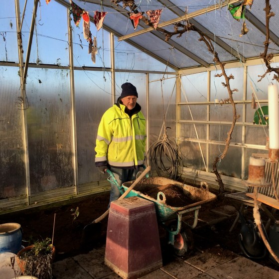 Rurik med skottkärra