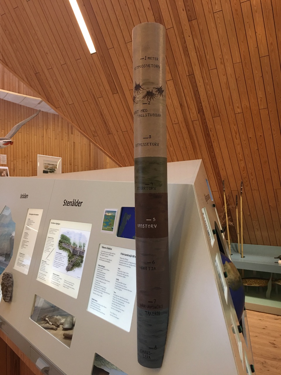 Jordlager vid Tåkern