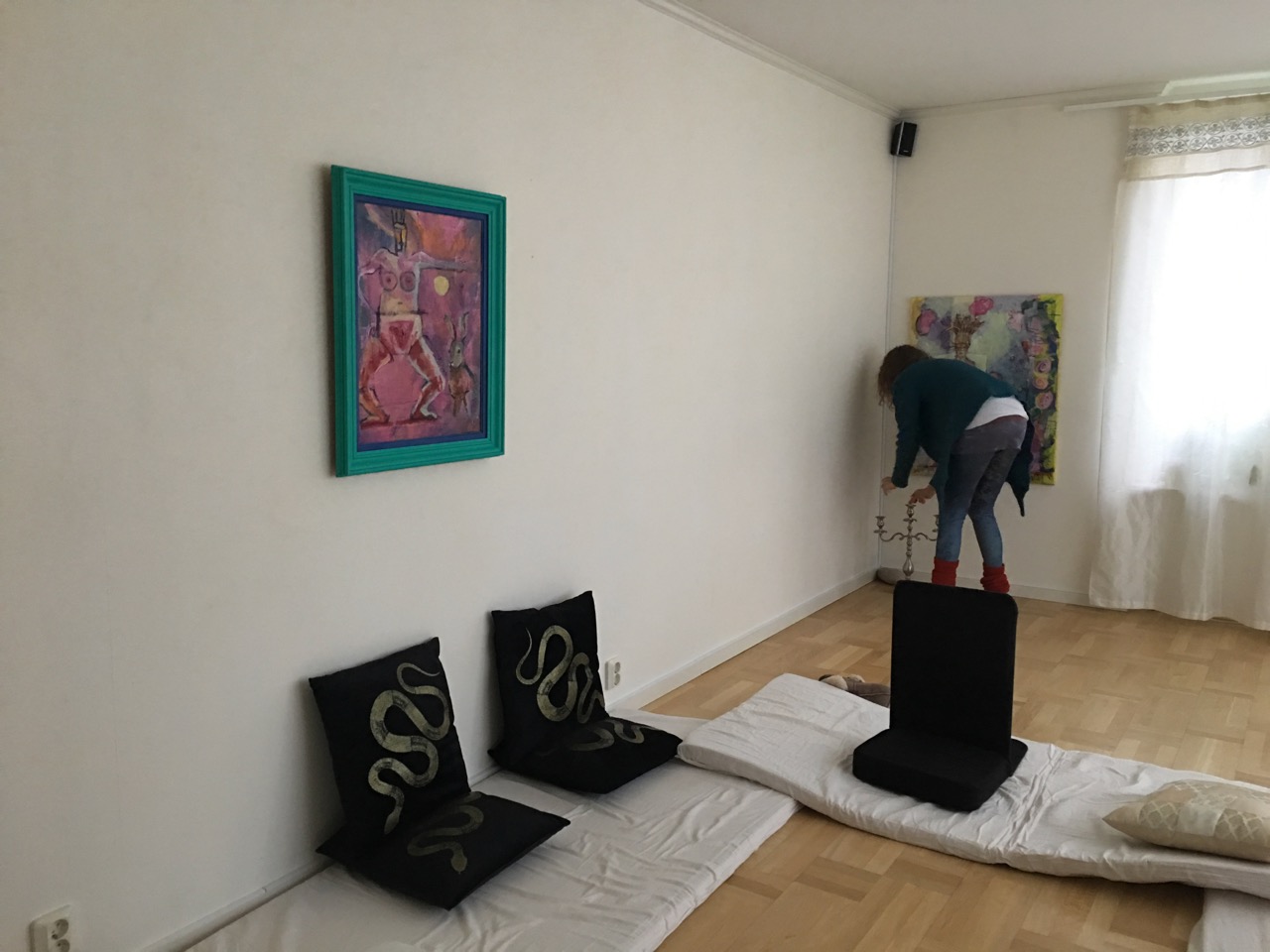 Anira förbereder dans