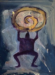 kosmos eller vetebulle, av Ganga